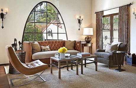 Spanish Colonial Residence by Jonathan Winslow Design