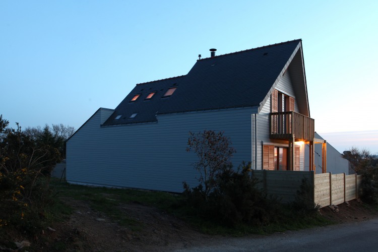 Bioclimatic House in the Gulf of Morbihan