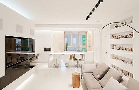Moscow Apartment by SL*Project