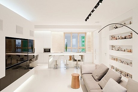 Moscow Apartment by SL*Project