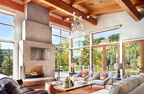 Ski Chalet by Hunter and Company Interior Design