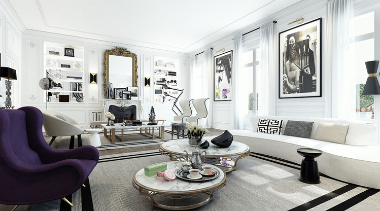 Saint Germain Apartment by Ando Studio