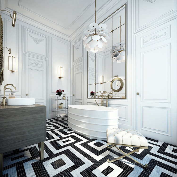 Saint Germain Apartment by Ando Studio