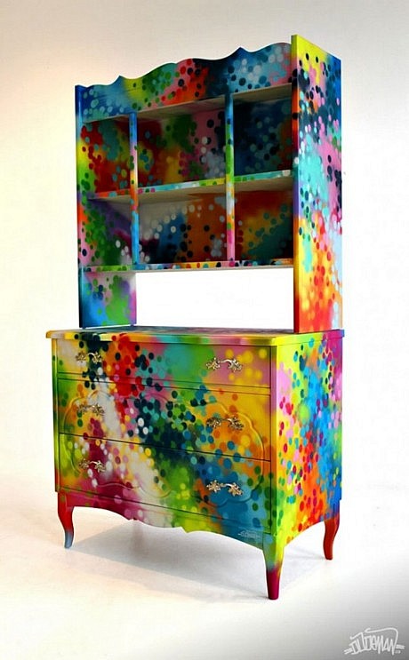 Funky Graffiti Furniture by Dudeman - 3