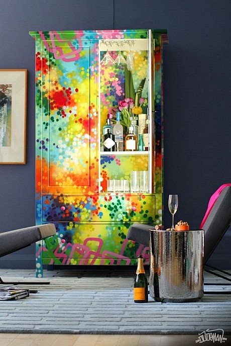 Funky Graffiti Furniture by Dudeman - 1