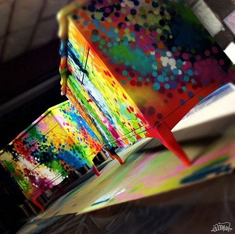Funky Graffiti Furniture by Dudeman - 2