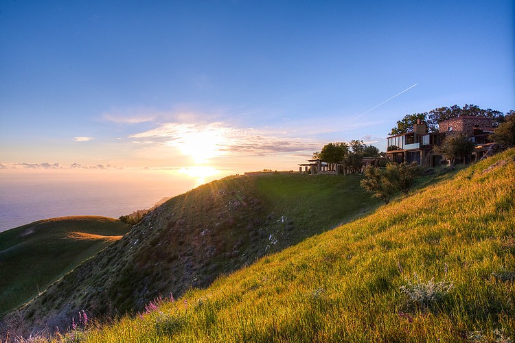 Big Sur Tuscan Estate by Mickey Muenning