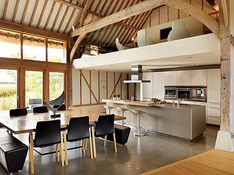 Thatched Barn by Bulthaup by Kitchen Architecture