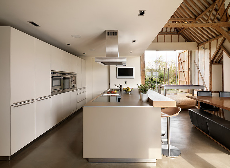 Thatched Barn by Bulthaup by Kitchen Architecture