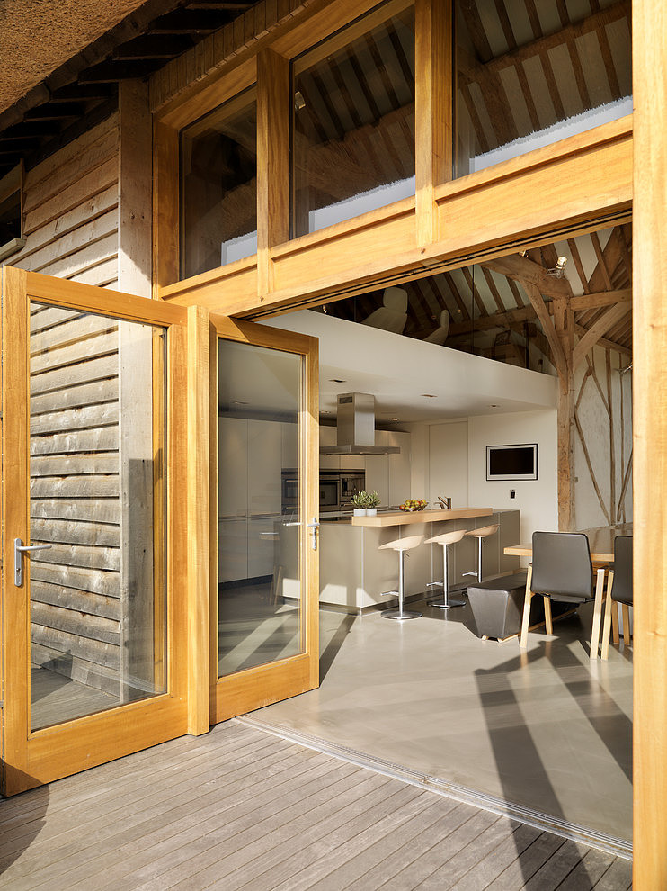 Thatched Barn by Bulthaup by Kitchen Architecture