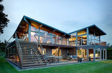 Far Pond Residence by Bates Masi Architects