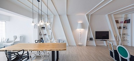 Apartment in Bucharest by I Love Colours Studio