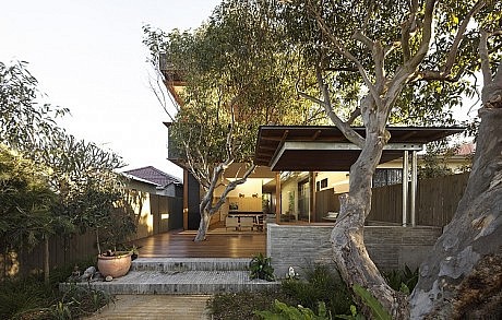 Plywood House II by Andrew Burges Architects