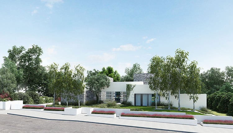 Stone Residence by Ando Studio