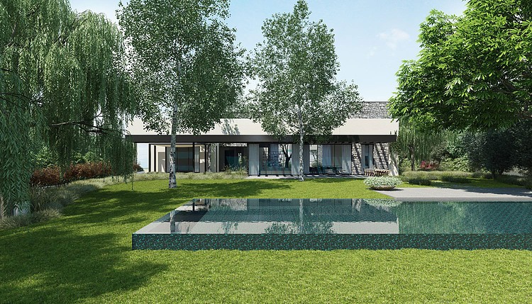 Stone Residence by Ando Studio