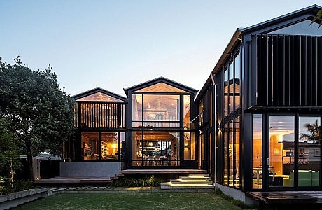 Boatsheds by Strachan Group Architects & Rachael Rush