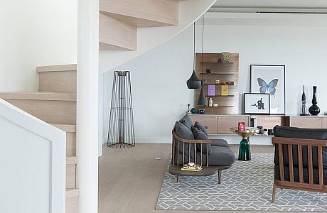 Wapping Lane Penthouse by Amos and Amos