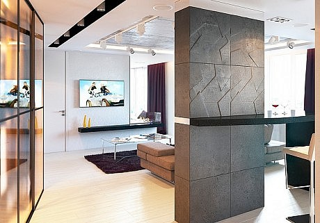 Kiev Apartment by Kattgor-Prikhodko