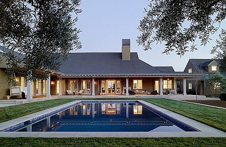 Wine Country Retreat by Andrew Mann Architecture