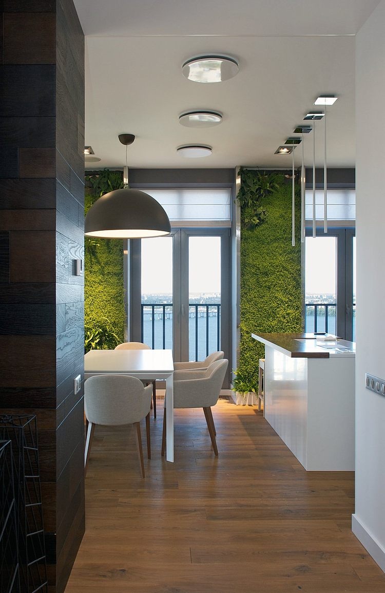 Green Apartment by SVOYA Studio
