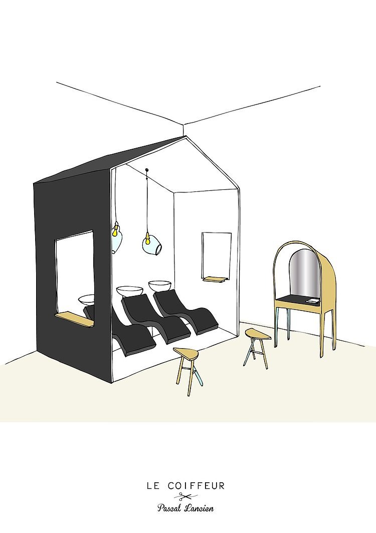 Le Coiffeur by Margaux Keller and Bertrand Guillon