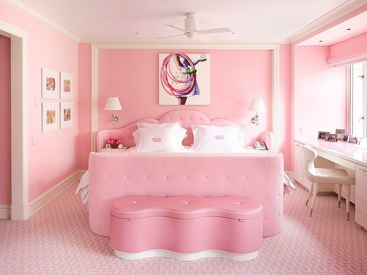 Pink Home in NYC by Anthony Baratta