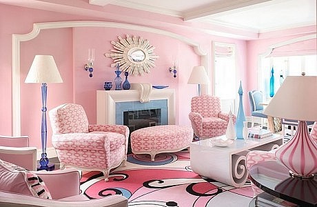 Pink Home in NYC by Anthony Baratta