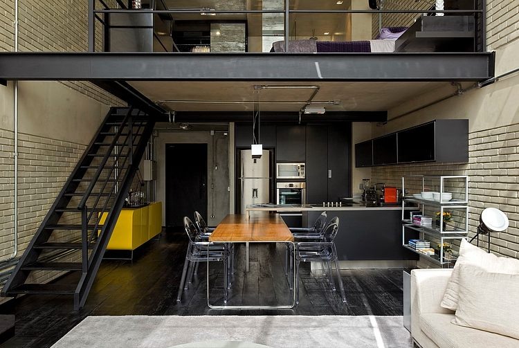 Industrial Loft by Diego Revollo Arquitetura