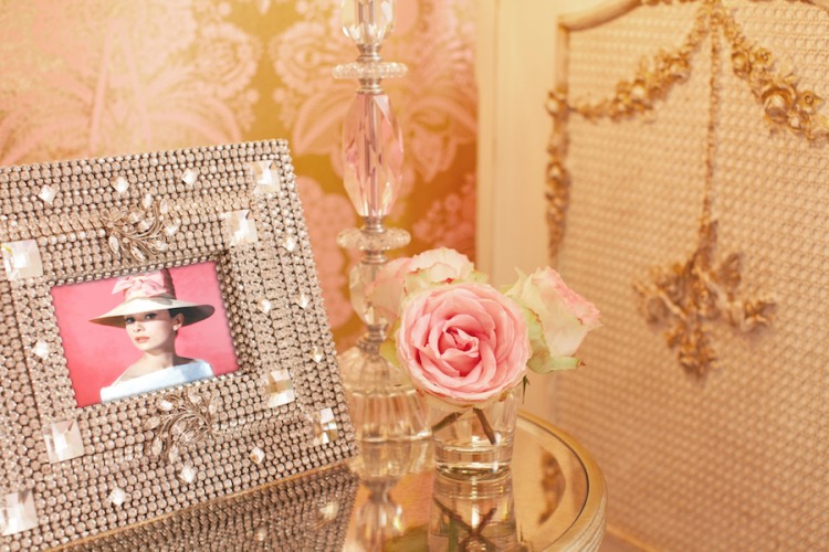 Pink and Gold Nursery by Little Crown Interiors