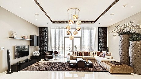 Palm Jumeirah Apartment by Zen Interiors