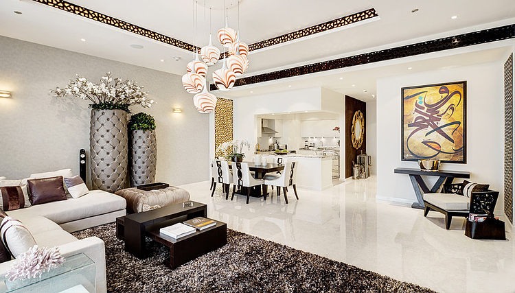 Palm Jumeirah Apartment by Zen Interiors