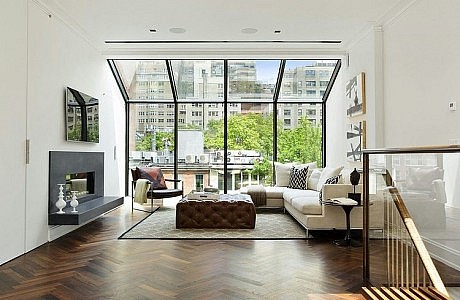 East Side Brownstone by Frank M. DeBono