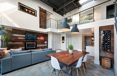 Vintage Modern Loft – Vancouver’s Brewery District