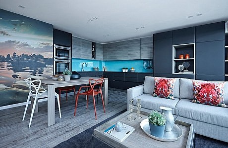 London Penthouse by Boscolo Interior Design