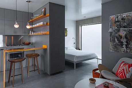 Micro Apartment by Vertebrae Architecture