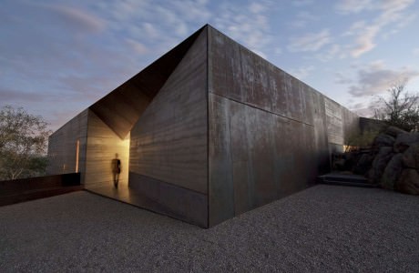 House in Desert by Wendell Burnette Architects