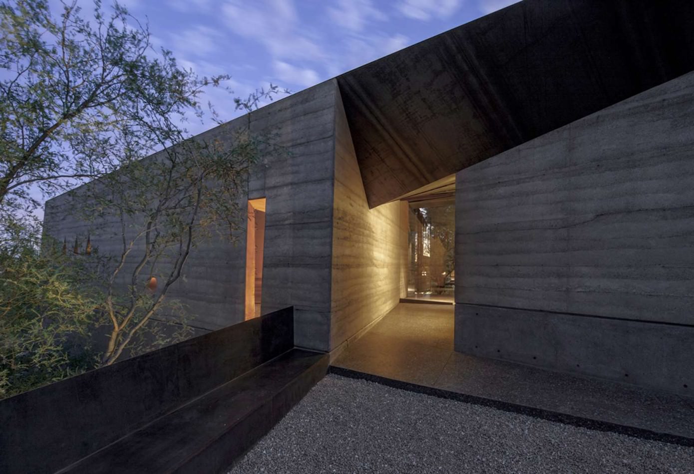 House in Desert by Wendell Burnette Architects