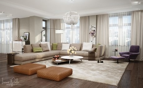 Contemporary Apartment by Irena Poliakova - 1