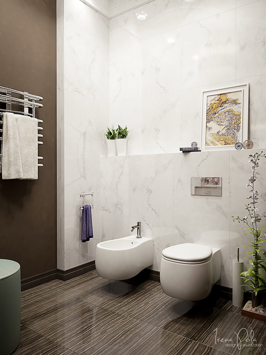 Contemporary Apartment by Irena Poliakova