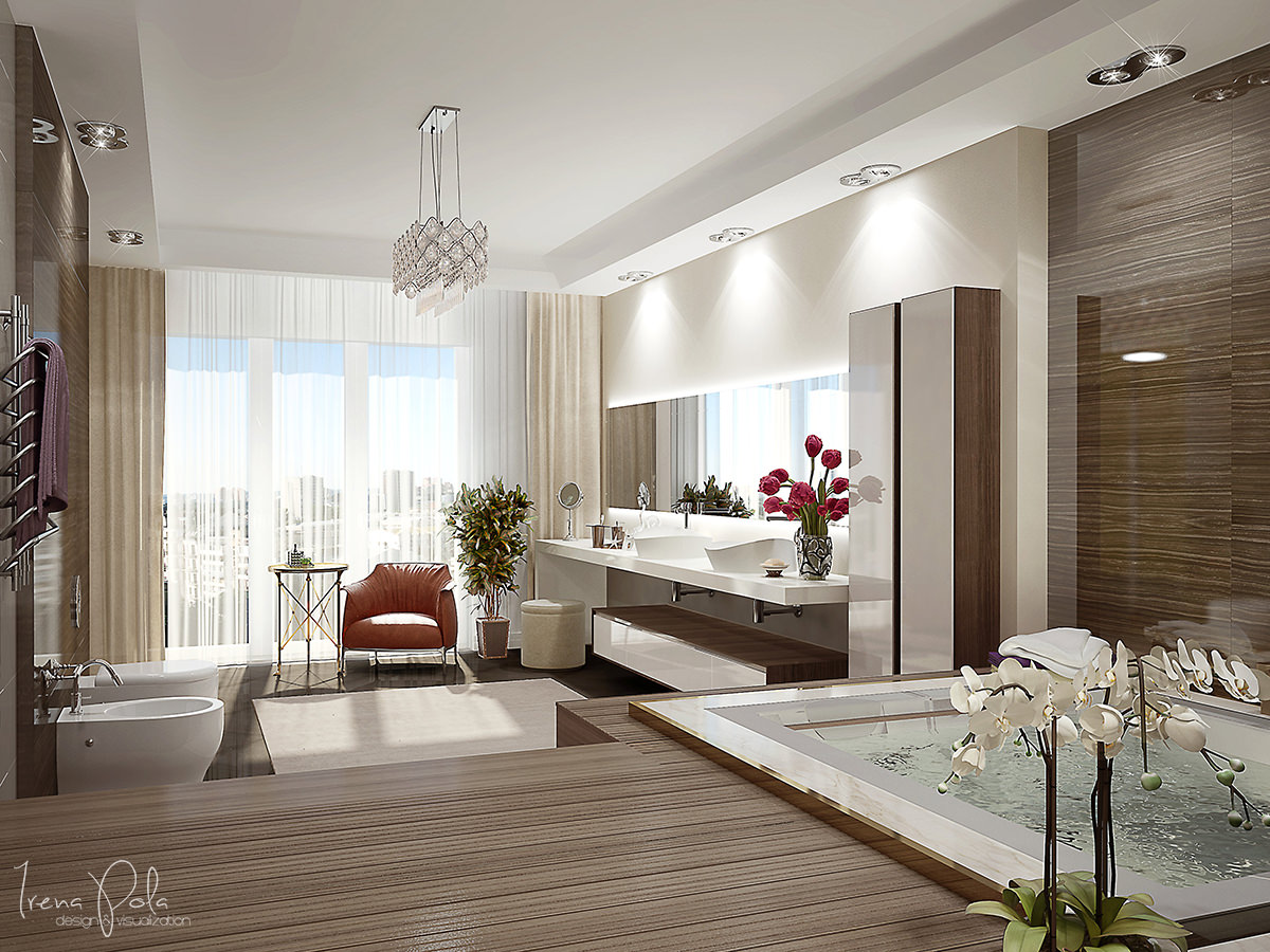 Contemporary Apartment by Irena Poliakova