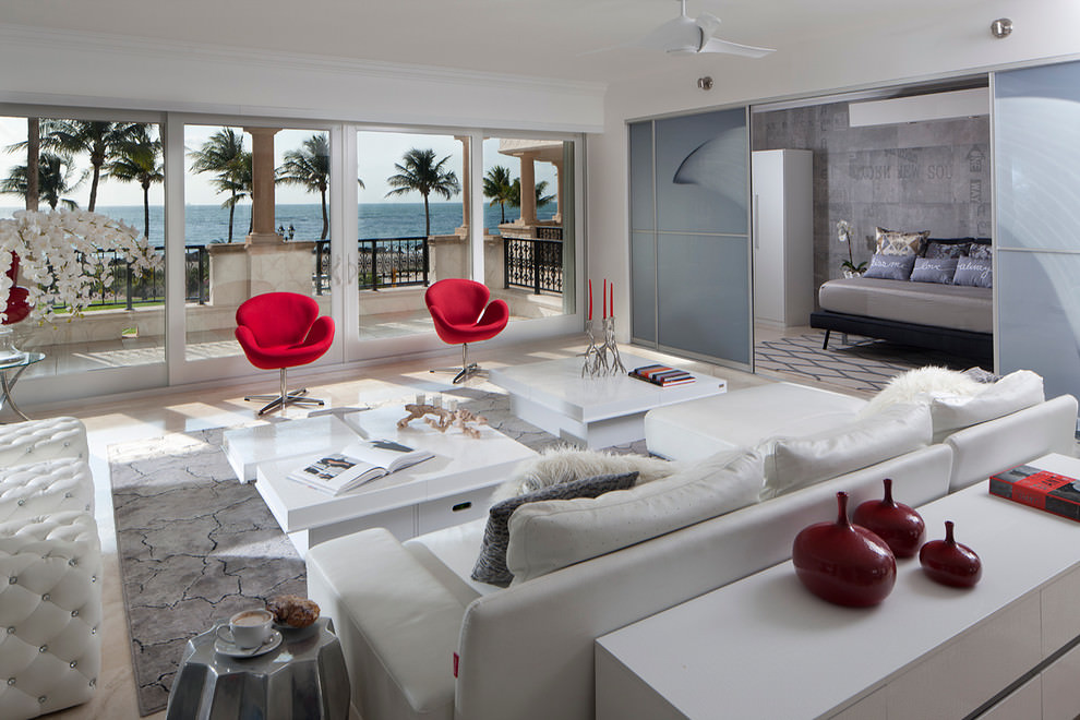 Miami Beach Apartment by Pauline Zurich