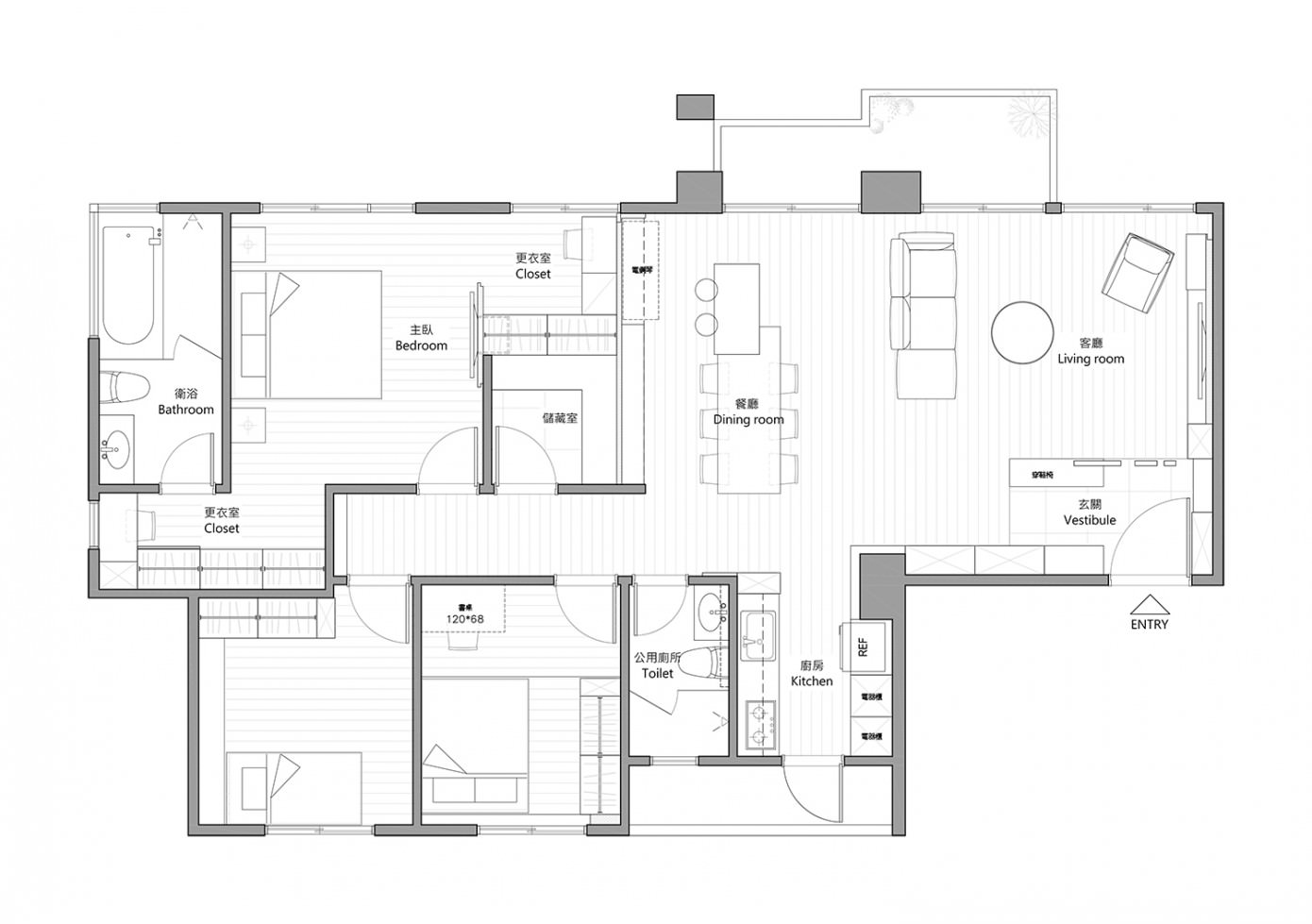 Liu’s Warm House by HOYA design