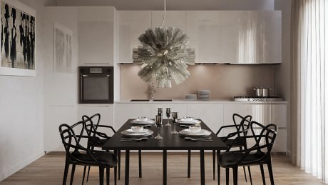 Apartment in Moscow by Yevhen Zahorodnii - 4