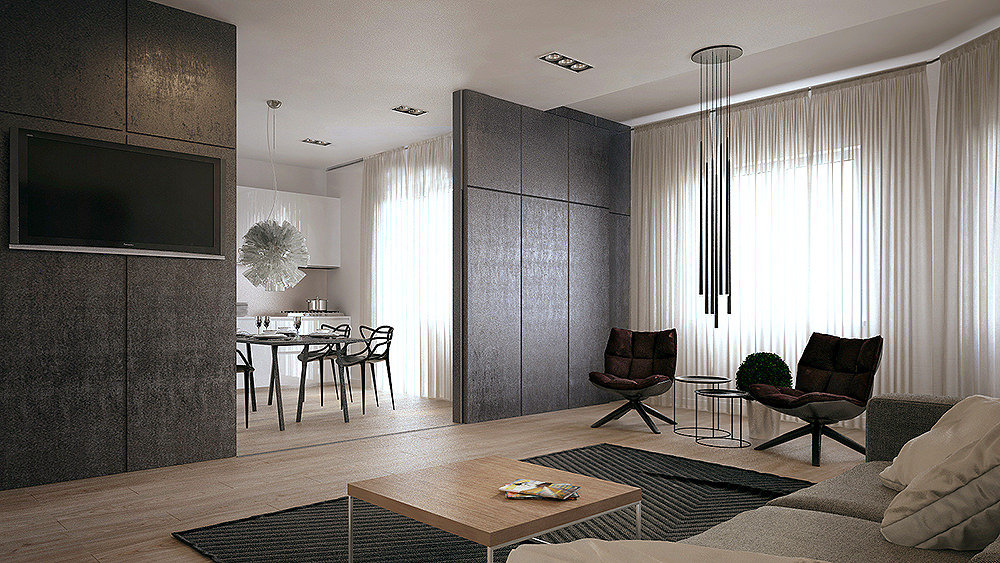 Apartment in Moscow by Yevhen Zahorodnii