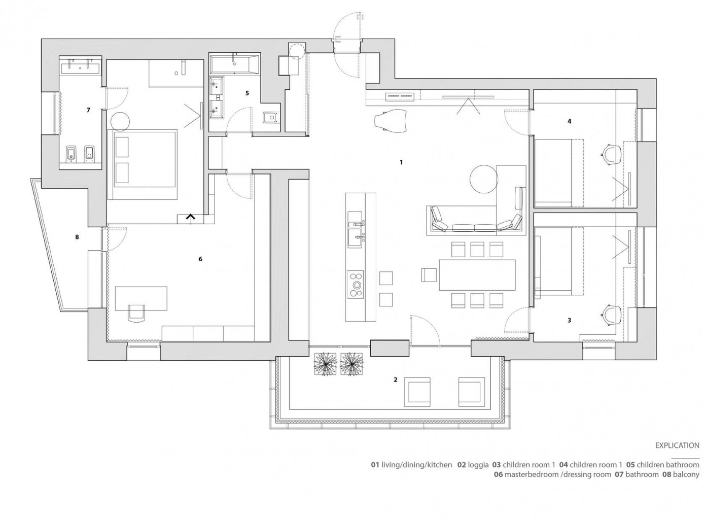 Apartment V-21 by Valentirov&Partners