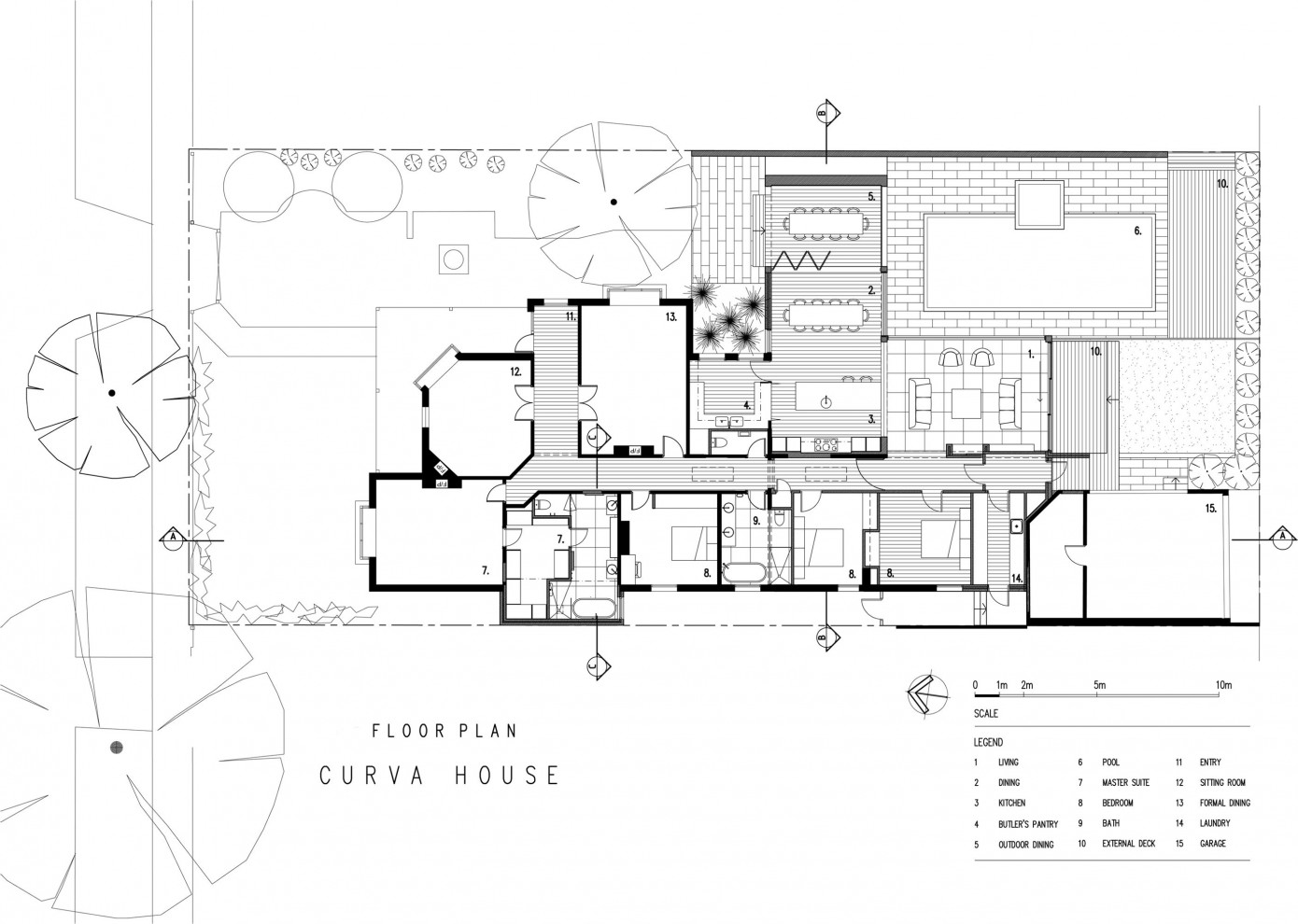 Curva House by LSA Architects & Interior Design