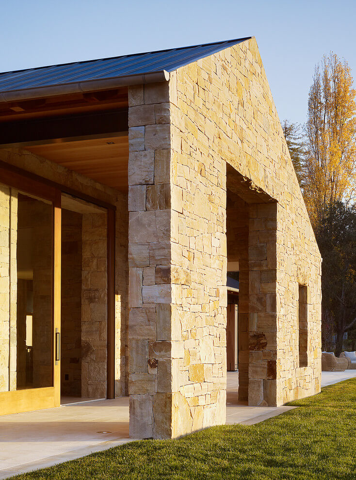 Contemporary Stone by Chesler Construction