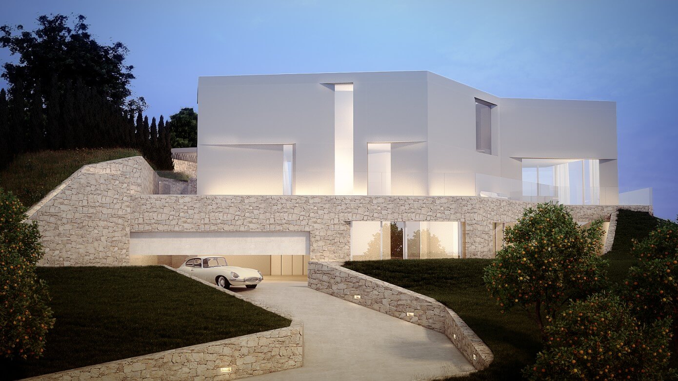 House in Cala Ambolo by Ramon Esteve Estudio
