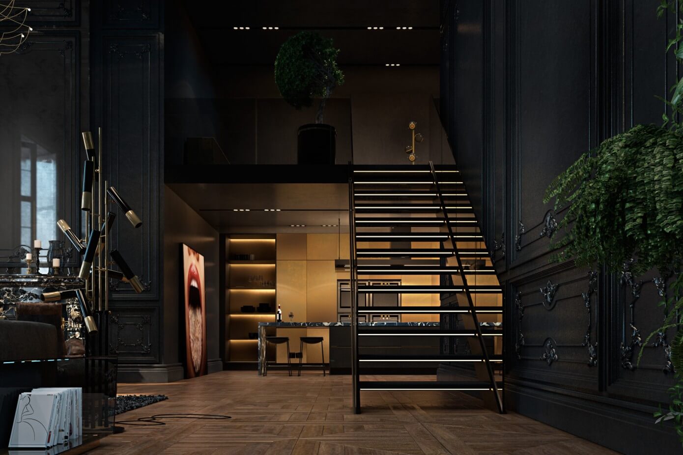 Apartment in Paris by Iryna Dzhemesiuk & Vitaliy Yurov