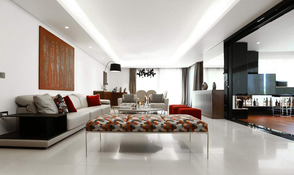 Apartment in Naqqach by Roland Helou Design Hub